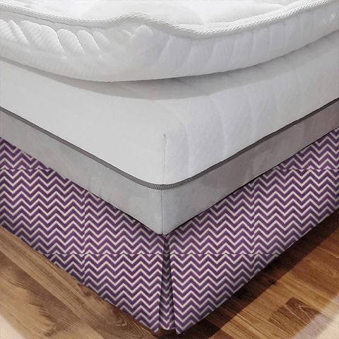 Prisma Amethyst Bed Base Valance