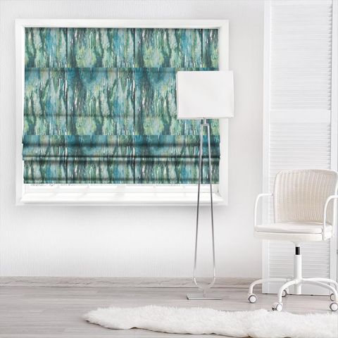 Umbra Peacock Made To Measure Roman Blind