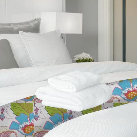 Lotus Summer Bed Runner