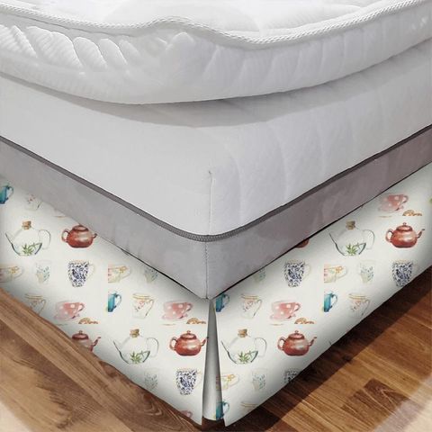 Afternoon Tea Cream Bed Base Valance