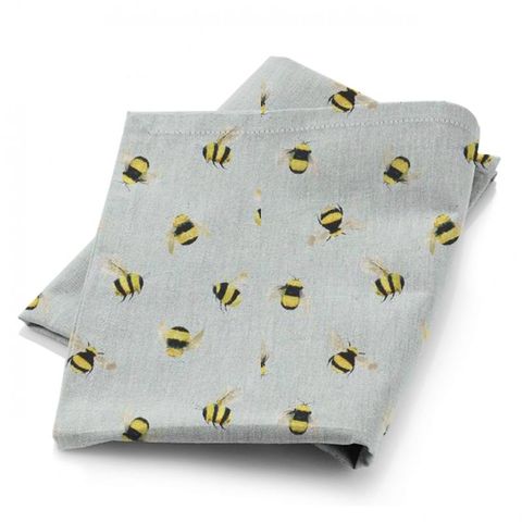 Bees Duckegg Fabric