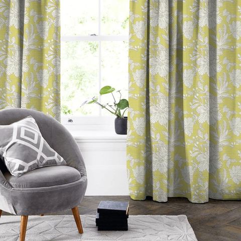 Hollyhurst Citrus Made To Measure Curtain