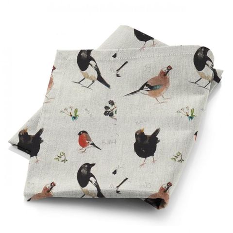 Bird Watch Cream Fabric