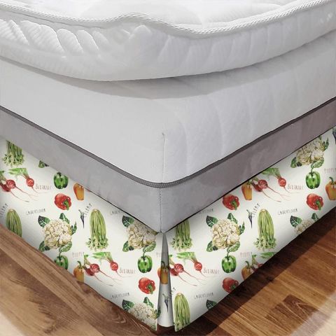 Farmers Market Cream Bed Base Valance