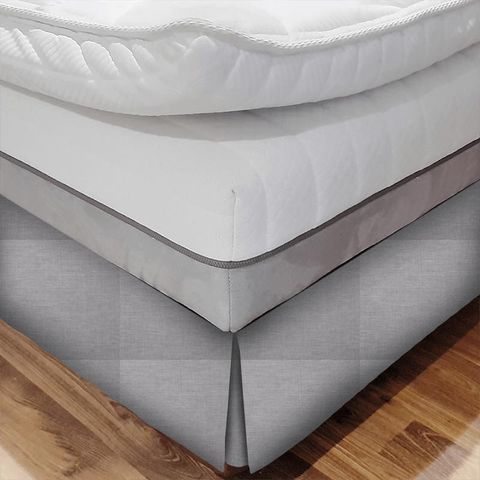 Lunar Fog Bed Base Valance