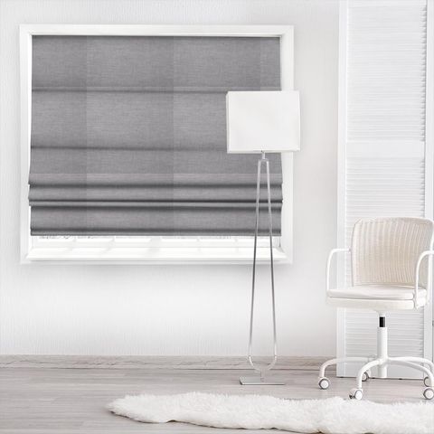 Lunar Fog Made To Measure Roman Blind