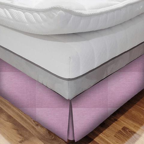 Lunar Heather Bed Base Valance