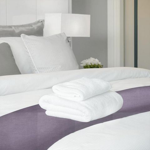 Lunar Violet Bed Runner