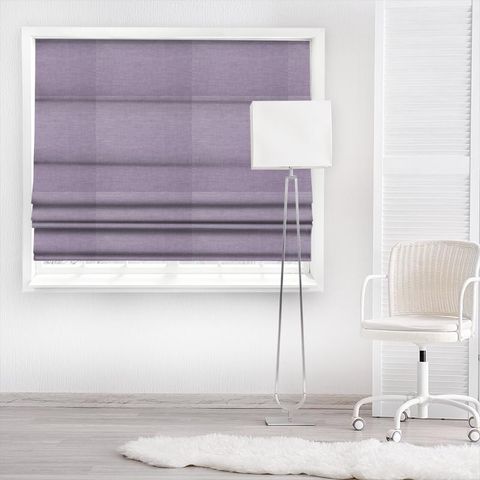 Lunar Violet Made To Measure Roman Blind