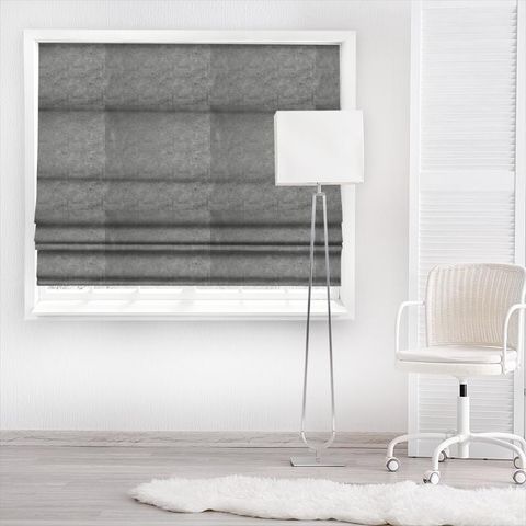 Quince Fog Made To Measure Roman Blind