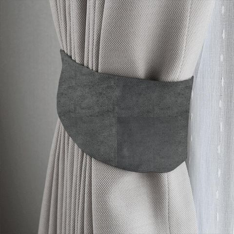 Quince Gunmetal Tieback