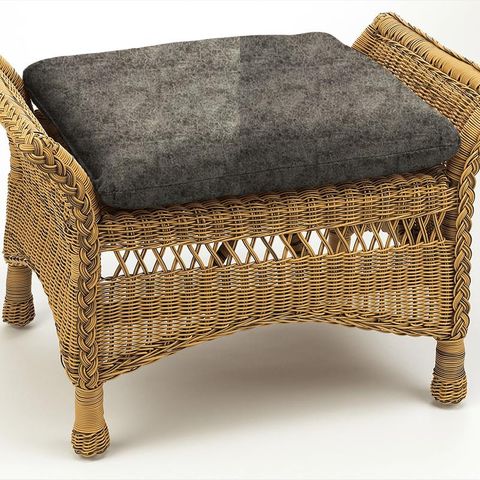 Quince Pewter Box Cushion