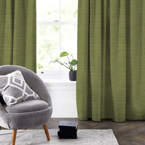 Orion Olive Made To Measure Curtain