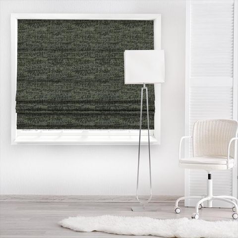 Viento Charcoal Made To Measure Roman Blind